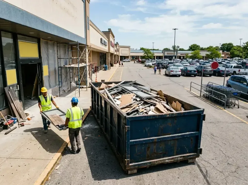 retail-store-renovation-debris-003 — frequently asked questions, Roll-off Dumpster Rentals in Howards Grove, WI